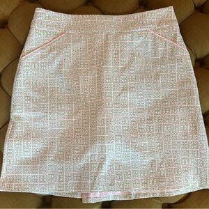 Peter Millar wicking green print golf skort size 2    S29